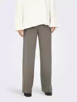 Only костюмные брюки "ONLKLARA-EVI HW STR PANT CC TLR RP", коричневый