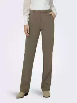 Only костюмные брюки "ONLRAFFY-YO LIFE MID STR PANT TLR NOOS", цвет Fossil