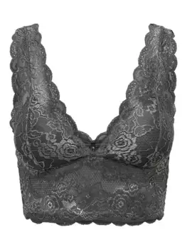Only кружевной топ "ONLCHLOE LACE BRA NOOS ACC", цвет Thunderstorm
