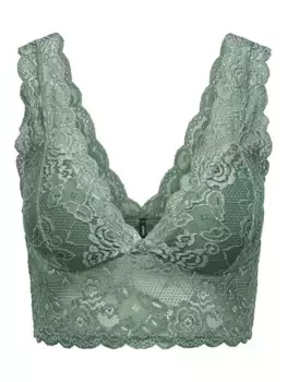Only кружевной топ "ONLCHLOE LACE BRA NOOS ACC", цвет Dark Ivy
