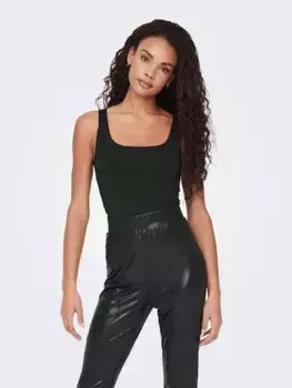 Only майка "ONLEA S/L 2-WAYS FIT TOP JRS NOOS", черный