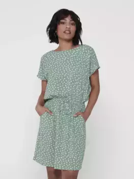 Only мини-платье "ONLMARIANA MYRINA LIFE DRESS PTM", зеленый