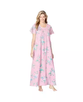 Only Necessities Женское длинное платье из трикотажа с защипами Only Neccessities, мультиколор