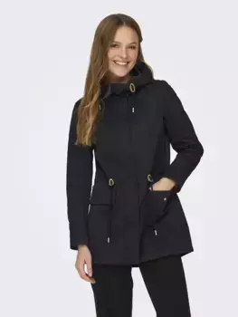 Only полупальто "ONLLOUISE PARKA CC LIFE OTW", черный