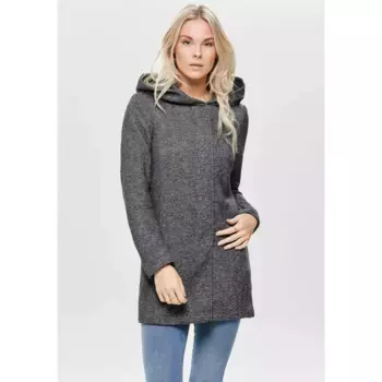 Only полупальто "ONLSEDONA LIGHT COAT OTW NOOS", серый