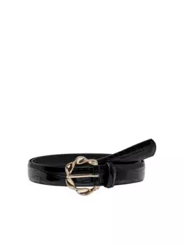 Only поясной ремень "ONLCROCA PU JEANS BELT ACC", цвет Black Detail:Gold Metal