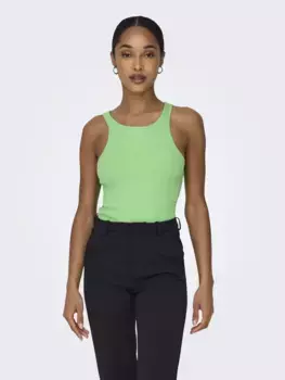 Only ребристая майка "ONLKENYA RIB TANK TOP JRS NOOS", цвет Spring Bouquet