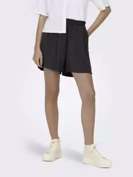 Only Шорты "ONLIRIS MODAL HW SHORTS LIFE WVN", черный