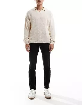 ONLY & SONS – Weft – Черные джинсы обычного кроя