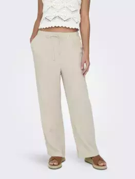 Only спортивные штаны "ONLSIESTA MW PULL-UP LINEN BL PNT NOOS", цвет Moonbeam