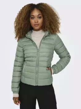 Only стеганая куртка "ONLTAHOE HOOD JACKET OTW NOOS", с капюшоном, цвет Hedge Green