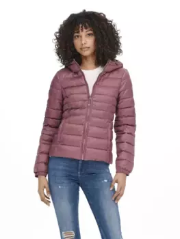 Only стеганая куртка "ONLTAHOE HOOD JACKET OTW NOOS", с капюшоном, цвет Rose Brown