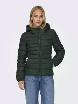 Only стеганая куртка "ONLTAHOE HOOD JACKET OTW NOOS", с капюшоном, цвет Scarab