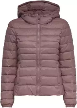 Only стеганая куртка "ONLTAHOE HOOD JACKET OTW NOOS", с капюшоном, цвет Withered Rose