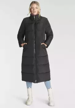 Only стеганое пальто "ONLIRINA X-LONG 2IN1 PUFFER OTW", можно носить и как жилет, черный