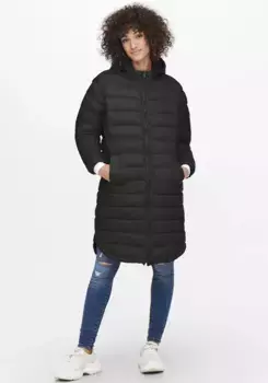 Only стеганое пальто "ONLMELODY OVERSIZE QUILTED COAT", черный