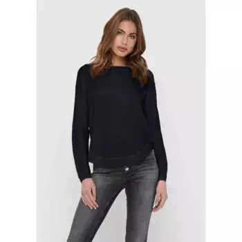Only свитер с круглым вырезом "ONLCAVIAR L/S PULLOVER KNT", цвет Night Sky