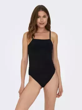 Only топ-спагетти "ONLTRACY BONDED MOLDED BRA SINGLET", черный