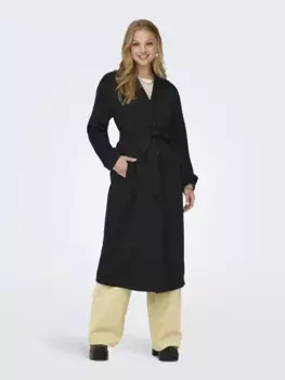 Only тренч "ONLLINE X-LONG TRENCHCOAT OTW NOOS", черный