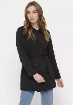 Only тренч "ONLVALERIE TRENCHCOAT OTW NOOS", черный