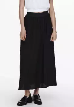 Only юбка макси "ONLVENEDIG LIFE LONG SKIRT WVN NOOS", черный