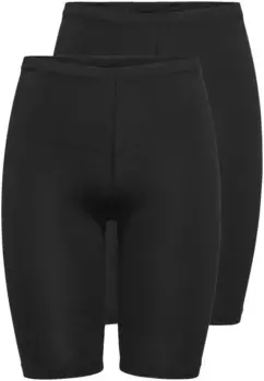 Only велосипедки "ONLLIVE LOVE CITY SHORTS 2PACK NOOS" (2 шт. в упаковке), черный