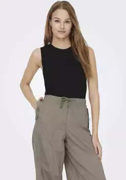 Only вязаный свитер "ONLMAJLI S/L TOP KNT NOOS", черный