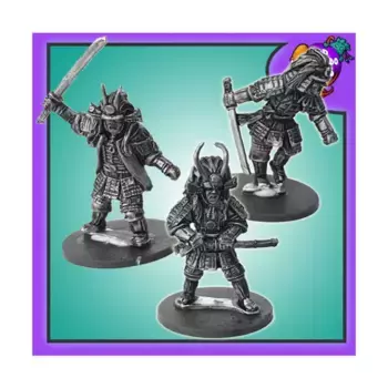 Онна-муша - Ветераны, Feudal Japan (28mm) (Bad Squiddo Games)