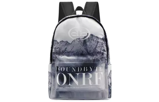 ONRF Рюкзак для ноутбука из полиэстера X SOUNDBYTE Collaboration, серый, унисекс