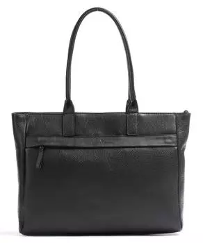 Onyx Anna Шоппер 15 из зерненой кожи Castelijn & Beerens, черный