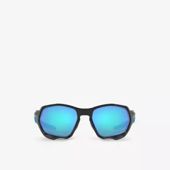 OO9019 Солнцезащитные очки Plazma в нейлоновой прямоугольной оправе Oakley, черный