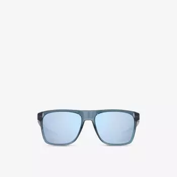 OO9100 солнцезащитные очки Leffingwell в квадратной оправе Oakley, черный