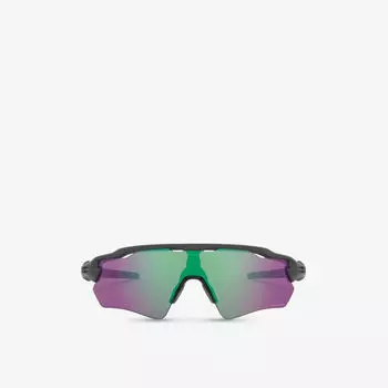 OO9208-44 Радар® EV Path® O Matter™ солнцезащитные очки в прямоугольной оправе Oakley, серебряный
