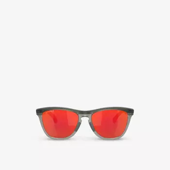 OO9284 Солнцезащитные очки Frogskins Range в круглой оправе O Matter Oakley, серый