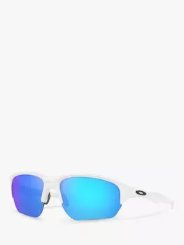 OO9363 Мужские прямоугольные солнцезащитные очки Prizm Oakley, белый/синий градиент