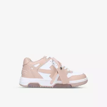 Ооо низкие кожаные кроссовки Off-White C/O Virgil Abloh, белый