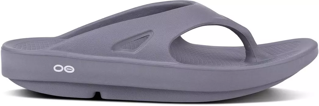 OOоригинальные сандалии OOFOS, серый