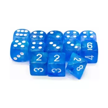 OOP OG Лот Sky Blue Borealis (13), Dice - Borealis - Poly Set (Chessex)
