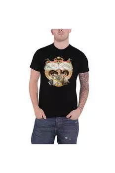 Опасная футболка Michael Jackson, черный