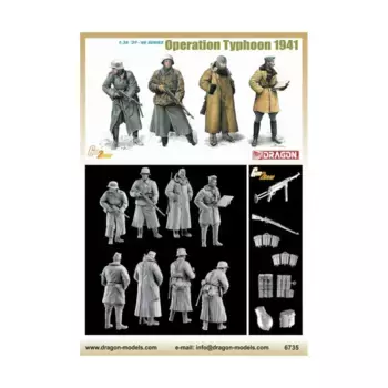 Операция Тайфун 1941 г. с Gen2Gear, Dragon Models - '39 to '45 Series - Germany (1:35)