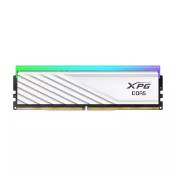 Оперативная память Adata XPG Lancer Blade RGB, 16Гб DDR5 (1x16 Гб), CL32, 6400 МГц, AX5U6400C3216G-SLABRWH, белый