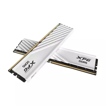 Оперативная память Adata XPG Lancer Blade, 32Гб DDR5 (2x16 Гб), CL32, 6400 МГц, AX5U6400C3216G-DTLABWH, белый