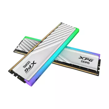 Оперативная память Adata XPG Lancer Blade RGB, 32 Гб (2х16), DDR5, CL30, 6000 МГц, AX5U6000C3016G-DTLABRWH, белый