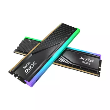 Оперативная память Adata XPG Lancer Blade RGB, 32 Гб (2х16), DDR5, CL30, 6000 МГц, AX5U6000C3016G-DTLABRBK, черный