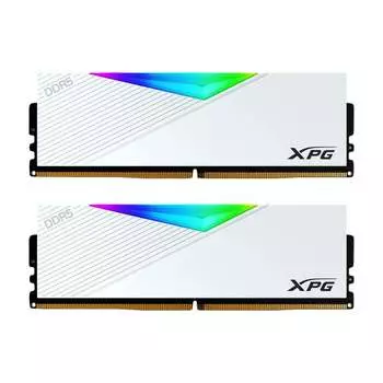 Оперативная память Adata XPG Lancer RGB, 32 Гб (2х16), CL40, 6000 MHz, DDR5, AX5U6000C4016G-DCLARWH, белый