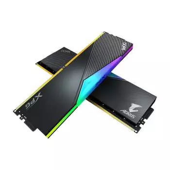 Оперативная память Adata XPG x Aorus RGB 32 Гб (2х16), DDR5, 6000 МГц, черный