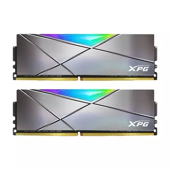 Оперативная память Adata XPG Xtreme D50 RGB, 16 Гб (2х8), DDR4, 4133 МГц, AX4U41338G19J-DGM50X