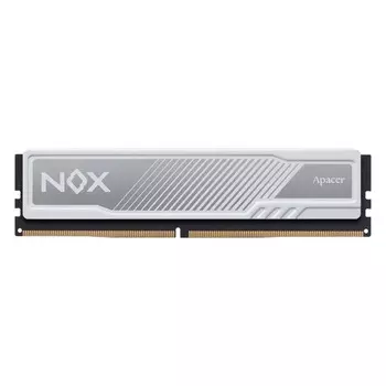 Оперативная память Apacer NOX DDR4, 8 Гб (1 х 8 Гб), CL18, 3600 МГц, белый