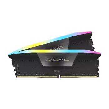 Оперативная память Corsair Vengeance RGB, 32 Гб DDR5 (2x16 Гб), 8000 МГц, CL36, CMH32GX5M2X8000C36, черный