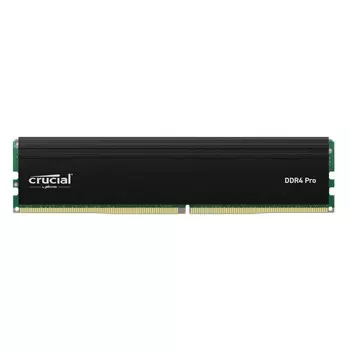 Оперативная память Crucial Pro DDR4, 16 Гб (1 х 16Гб), 3200 МГц, CP16G4DFRA32A, черный